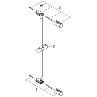 Душевая штанга Grohe Euphoria Neutral 60 см