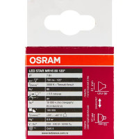 Лампа светодиодная Osram Star GU5.3 220 В 7 Вт спот матовая 600 лм жёлтый свет для диммера