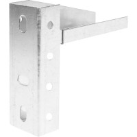 Консоль с опорой для крепления лотков 100 мм