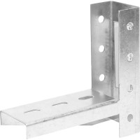 Консоль с опорой для крепления лотков 100 мм