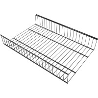 Полка-корзина проволочная НСХ 9.5x55.3x37.9 см сталь цвет чёрный