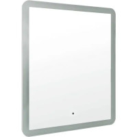 Зеркало для ванной Omega Glass Лион SD61 с подсветкой 50x60 см прямоугольное