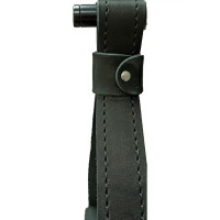 Зеркало на ремне с подсветкой Belt Black LED ø65 см