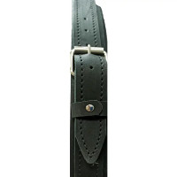 Зеркало на ремне с подсветкой Belt Black LED ø65 см