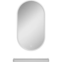 Зеркало с подсветкой и полкой Image White LED 45x80 см