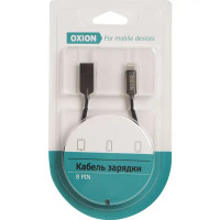 Кабель Oxion USB-Lightning 1 м цвет черный