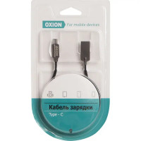 Кабель Oxion USB-Type-C 1 м цвет черный