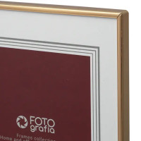 Рамка 15x21 см цвет золотой