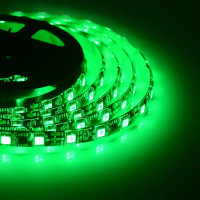 Светодиодная лента адресная SMD 5050 60 диод/14.5 Вт/м 12 В 10 мм IP65 2 м RGB, чёрная подложка