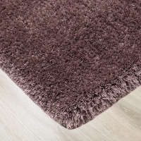 Ковер полиэстер Ribera 01800A 80x150 см цвет лиловый