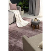 Ковер полиэстер Ribera 01800A 80x150 см цвет лиловый