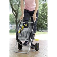 Катушка для садового шланга Karcher до 80м пластик черный