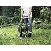 Катушка для садового шланга Karcher до 80м пластик черный