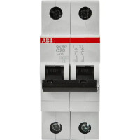 Выключатель автоматический ABB SH202 2 полюса 20 А