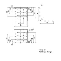 Угол крепежный равносторонний GAH ALBERTS KUR 100x100x100x2.5