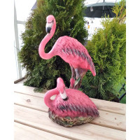 Фигура садовая Фламинго пара 40 см