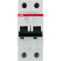 Автоматический выключатель ABB S202 1P N C50 А 6 кА 2CDS252001R0504