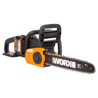 Аккумуляторная пила Worx WP370E 40 В шина 35 см АКБ и ЗУ в комплекте