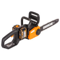 Аккумуляторная пила Worx WP370E 40 В шина 35 см АКБ и ЗУ в комплекте