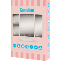 Зеркало с подсветкой настольное Camelion M217-DL 27.5x34 см