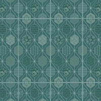 Декор настенный Azori Devore Geometria 31.5x63 см матовый цвет зеленый геометрия