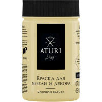 Краска для мебели меловая Aturi цвет английский желтый 400 г