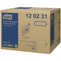 Туалетная бумага в мини-рулонах Tork T2 170 м, 12 рулонов