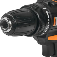 Дрель-шуруповерт аккумуляторная Worx WX101.1, 20 В Li-ion 2x2Ач