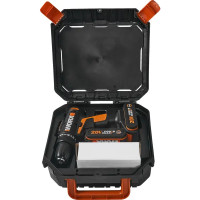 Дрель-шуруповерт аккумуляторная Worx WX101.1, 20 В Li-ion 2x2Ач