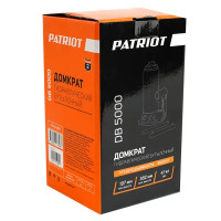Домкрат бутылочный Patriot DP 5000, грузоподъёмность до 5 т