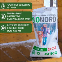 Противогололедный реагент Bionord Green 23 кг