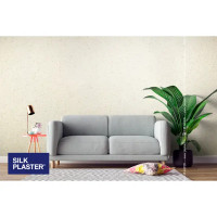 Жидкие обои Silk Plaster Absolute А301 0.83 кг цвет кремовый