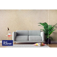 Жидкие обои Silk Plaster Absolute А304 0.83 кг цвет капучино