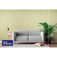 Жидкие обои Silk Plaster Absolute А305 0.83 кг цвет фисташковый