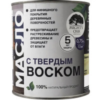 Масло с твердым воском Mighty Oak 750 мл