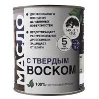 Масло с твердым воском Mighty Oak цвет белый 750 мл