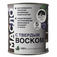 Масло с твердым воском Mighty Oak цвет палисандр 750 мл