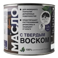 Масло с твердым воском Mighty Oak цвет орех 2.2 л