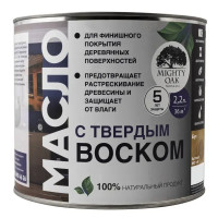 Масло с твердым воском Mighty Oak цвет бук 2.2 л
