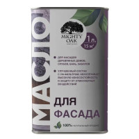 Масло для фасадов Mighty Oak цвет прозрачно-медовый 1 л