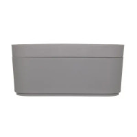 Органайзер для хранения Berossi 15.9x7.2x11.3 см 0.74 л пластик цвет серый