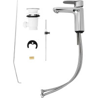 Смеситель для раковины Hansgrohe Vernis 100 однорычажный цвет хром