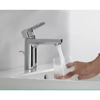 Смеситель для раковины Hansgrohe Vernis 100 однорычажный цвет хром