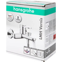 Смеситель для ванны и душа Hansgrohe Vernis однорычажный цвет хром