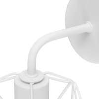 Настенный светильник бра Vitaluce Актавия вайт 1 лампа 3м² E27 цвет белый матовый