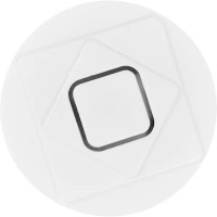 Светильник настенно-потолочный светодиодный Cova с пультом 16 м² регулируемый белый и RGB свет, цвет белый