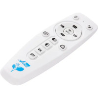 Светильник настенно-потолочный светодиодный Cova с пультом 16 м² регулируемый белый и RGB свет, цвет белый