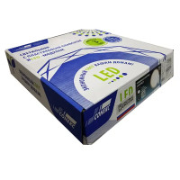 Светильник настенно-потолочный светодиодный Cova с пультом 16 м² регулируемый белый и RGB свет, цвет белый