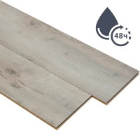Ламинат «Дуб Трудент» водостойкость 48 часов 33 класс, толщина 8 мм, с фаской 2.158 м²