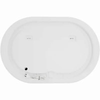 Зеркало для ванной Omega Glass Тур SD68 с подсветкой 90x60 см овальное